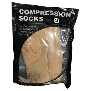 Compression Socks Thigh High M Quality Fabric Comfortable Breathable 20-30mmHg